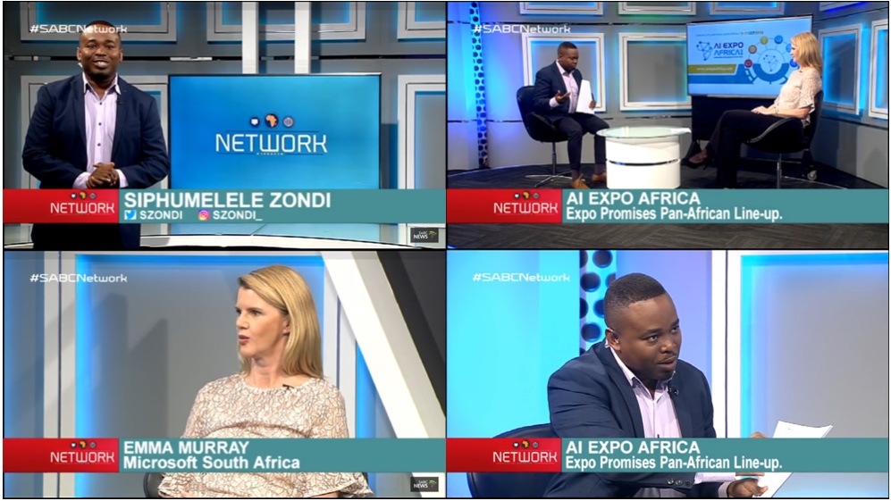 AI Expo Africa is featured on SABC Network program