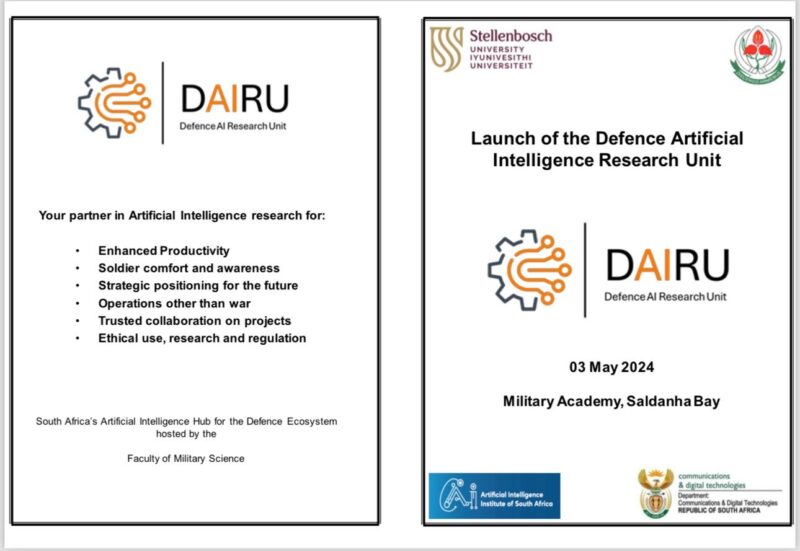 Defence Artificial Intelligence Research Unit (DAIRU)