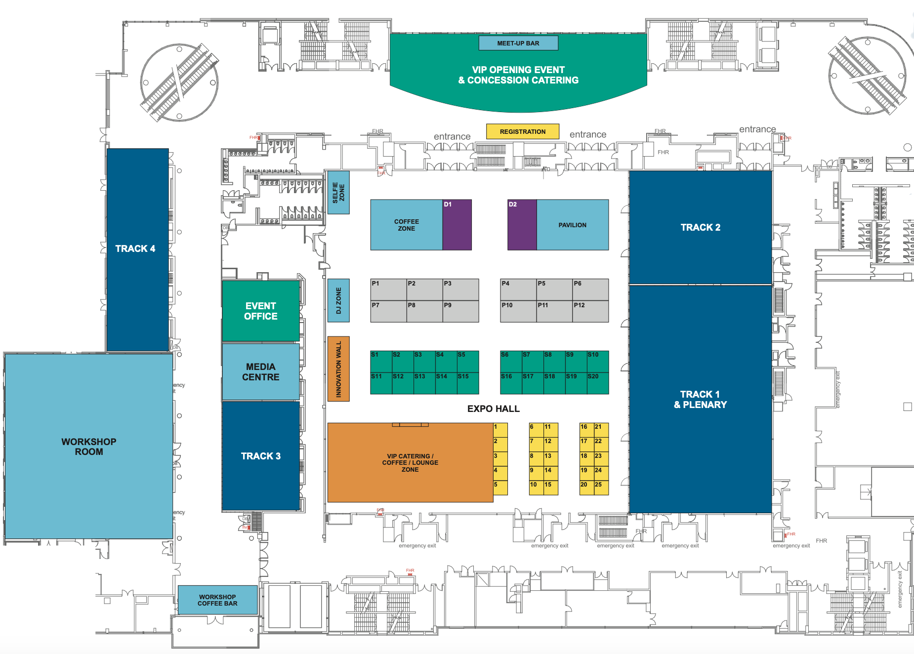 AI Expo Africa 2024 Floor Plan